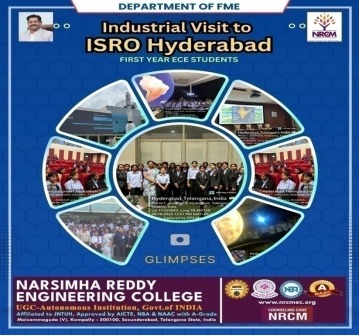 Industrial Visit to ISRO, Hyd.